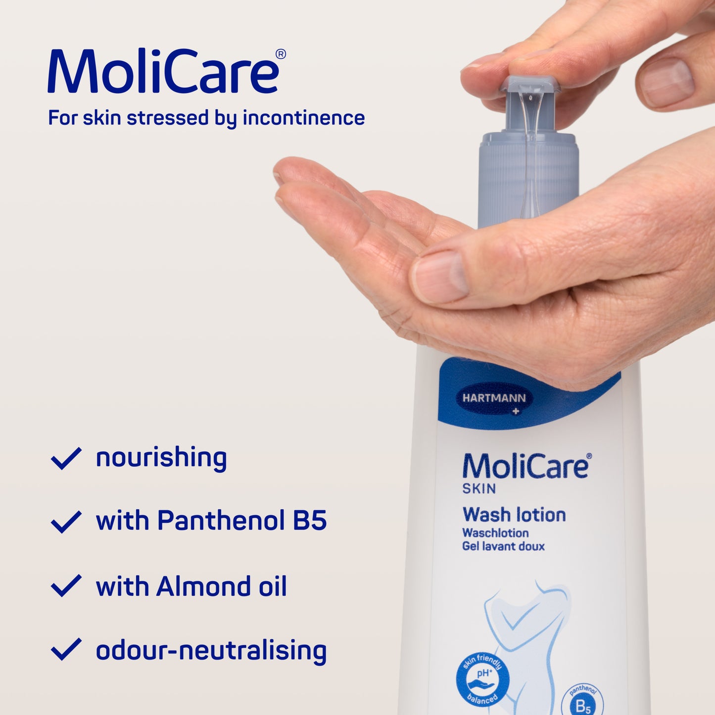 MoliCare Skin Wash Lotion 500ml - Assist Ability Australia