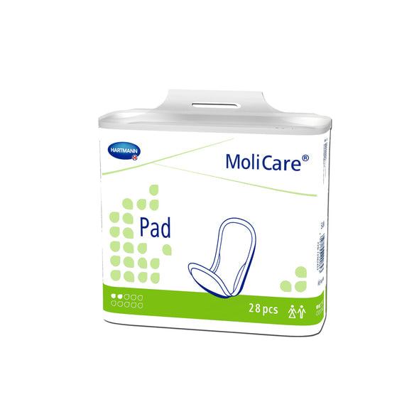 Molicare Pad 2 Drops 270x100mm Unisex 321ml - Assist Ability Australia