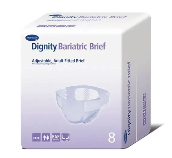 Dignity Bariatric Brief 160 239 Cm Unisex 2445ml White