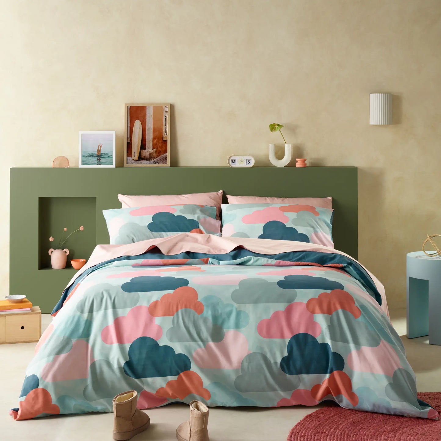 Up In The Clouds Quilt Cover Set - Assist Ability Australia