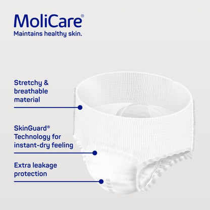 MoliCare Premium Mobile Unisex Pull-Ups – Medium 10 Drops (80–120cm, 2675ml) - Assist Ability Australia
