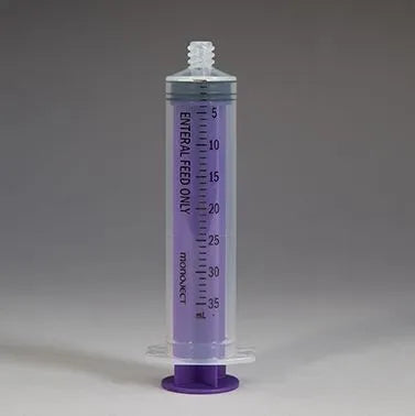 Medicina Syringe Enteral Enfit 35ml Purple