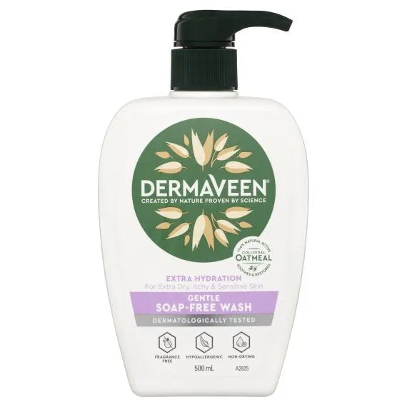 Dermaveen Gentle Soap-Free Wash 500ml