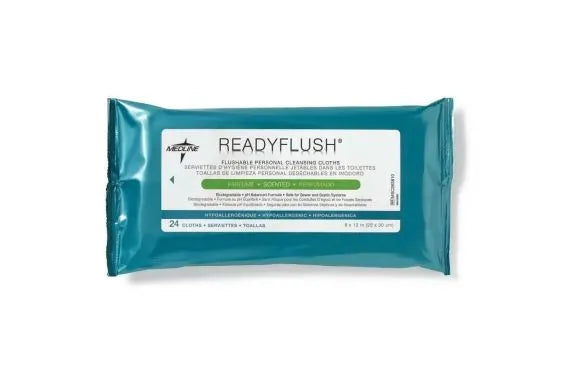 ReadyFlush Flushable Wipes 20x30 cm