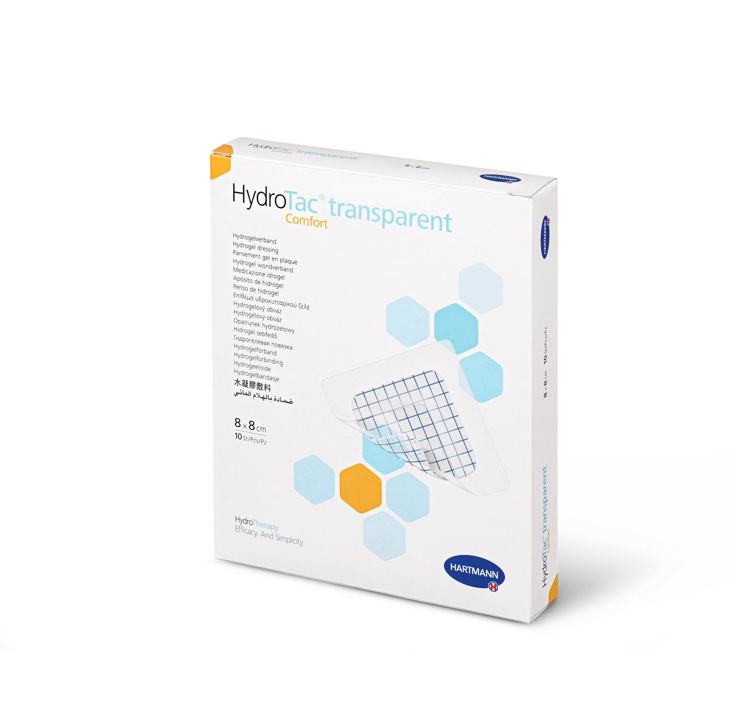HydroTac transparent comfort 12.5 x 12.5cm (IM 8x8 cm) - Assist Ability Australia