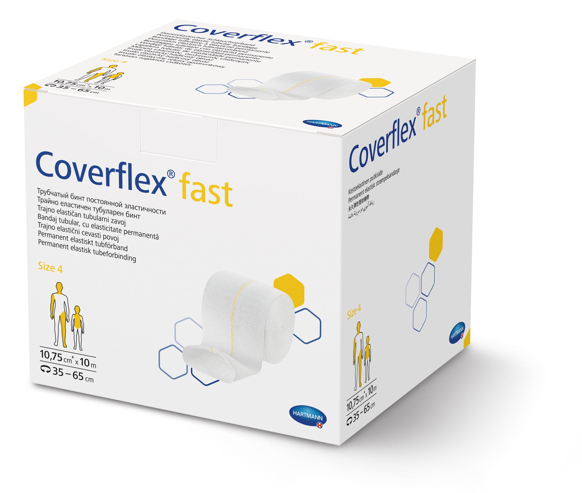 Coverflex Fast 10.7cmx10m Yellow - Assist Ability Australia