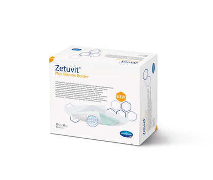 Zetuvit Plus Silicone Border 10x10cm (PS 5x5cm) - Assist Ability Australia