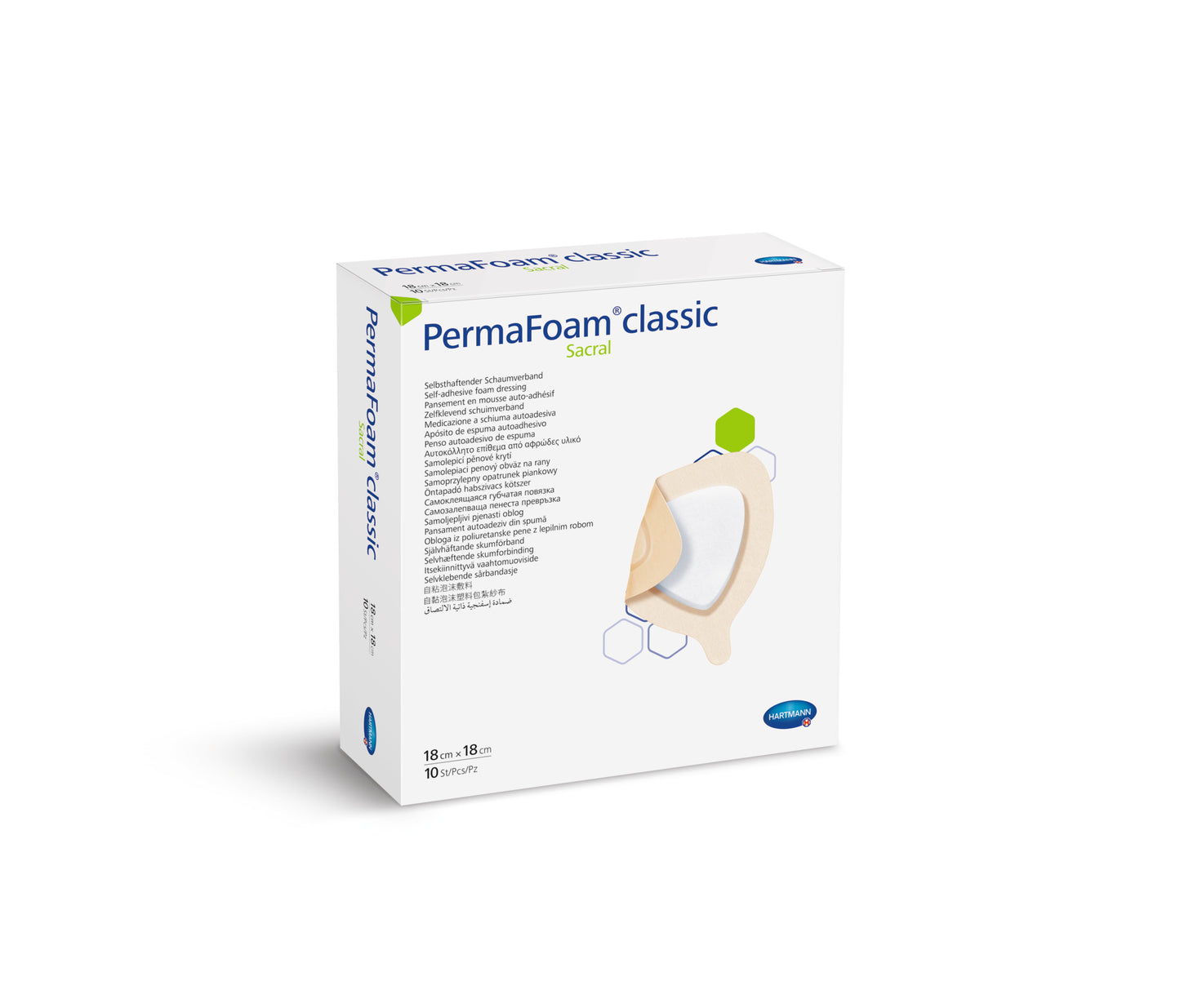 PermaFoam Classic Sacral 18x18cm