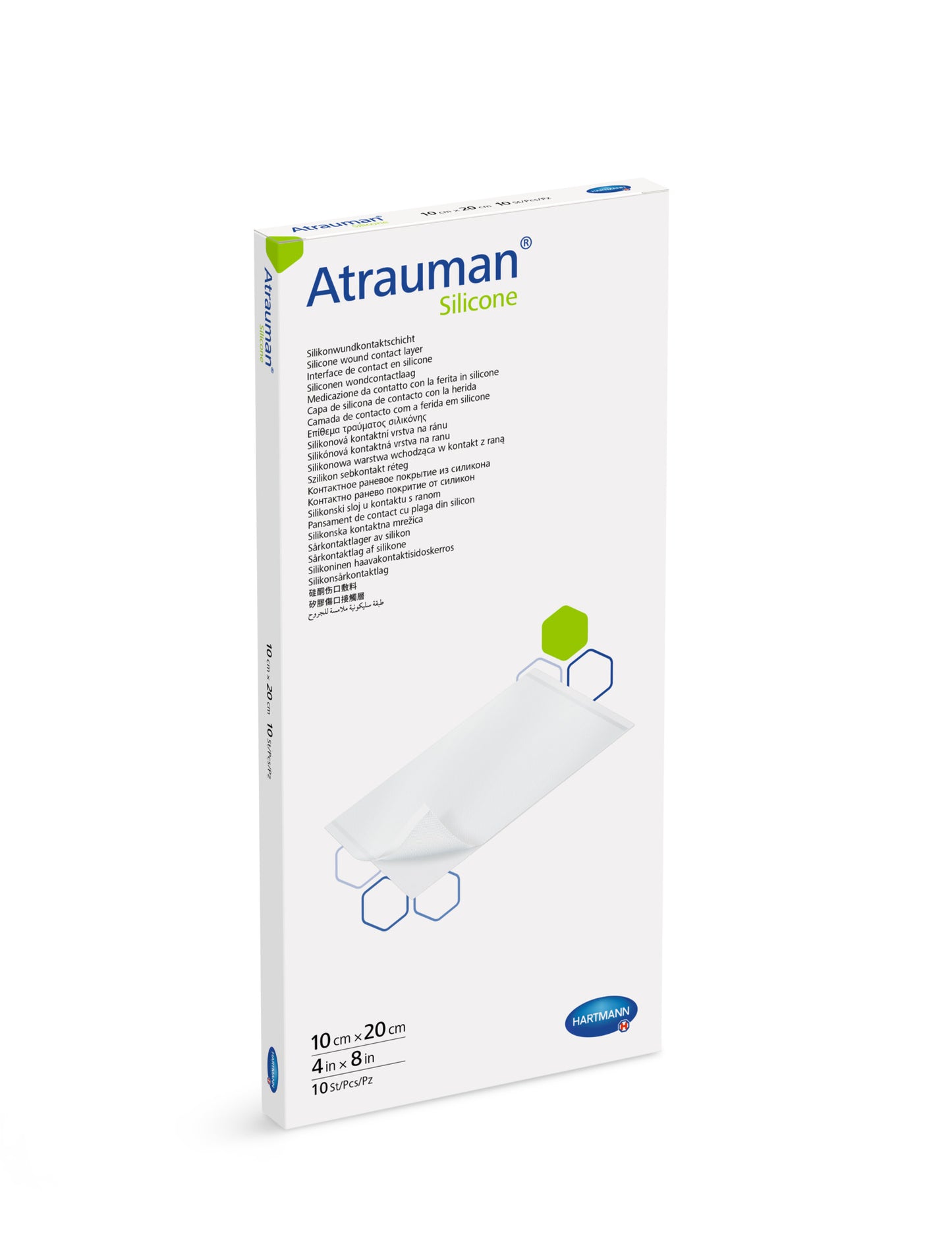 Atrauman Silicone st 10x20cm - Assist Ability Australia