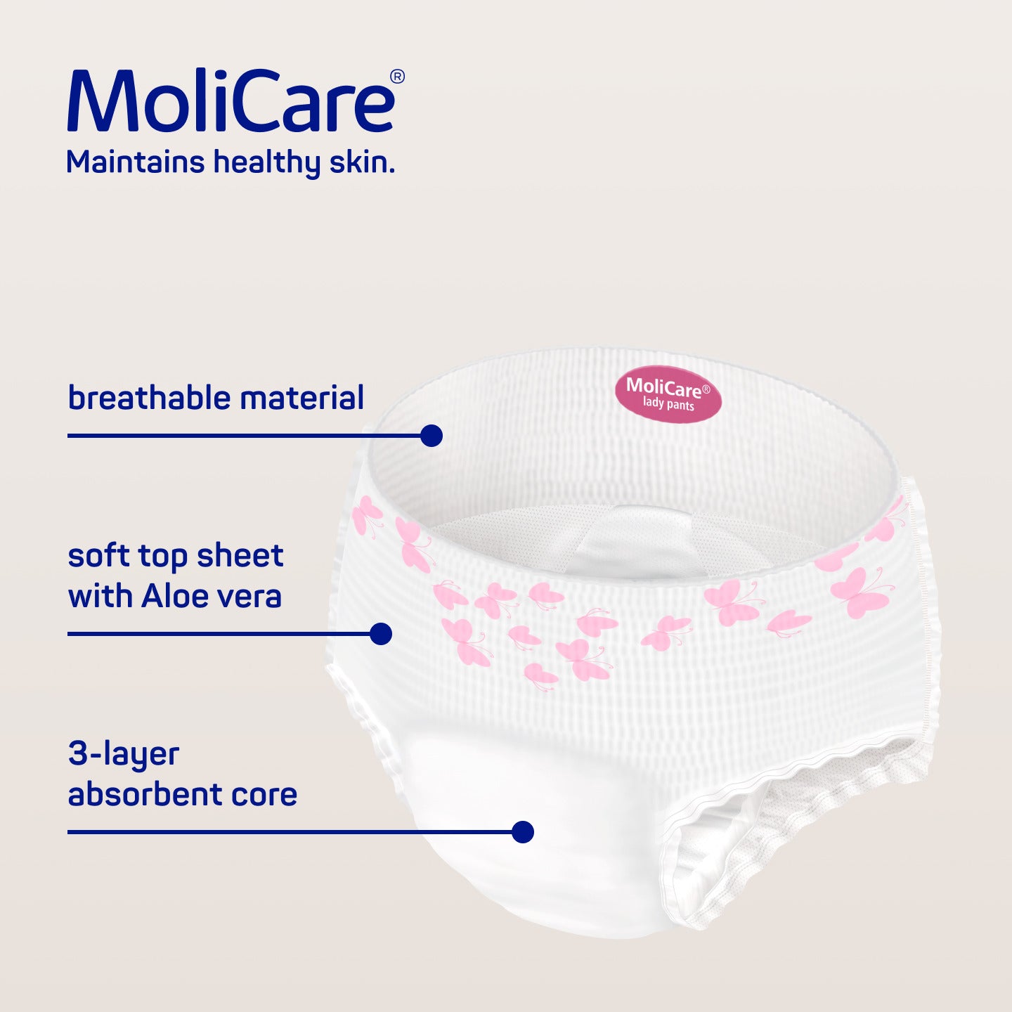 Molicare Premium Lady Pants 7 Drops (Medium)