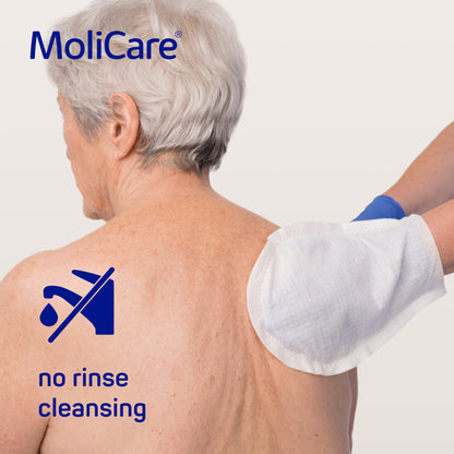 MoliCare Skin Impregnated Wash Gloves