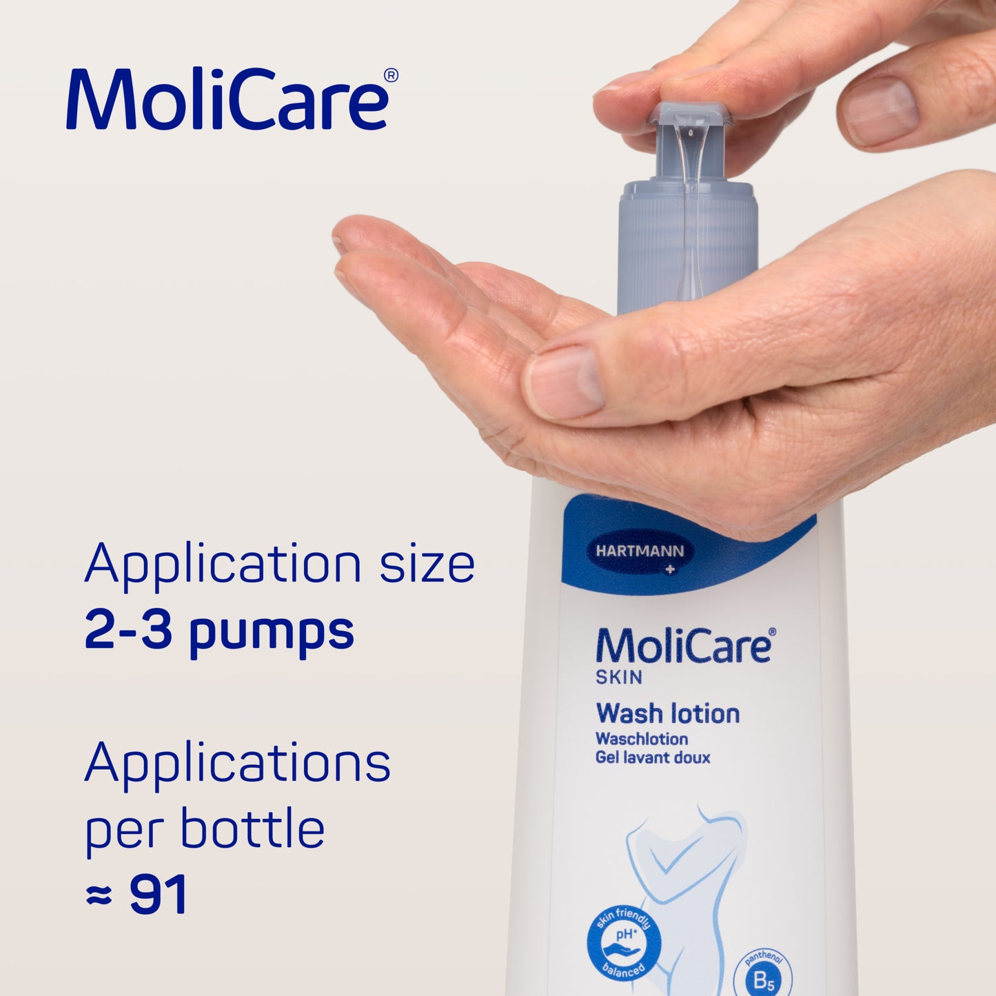 MoliCare Skin Wash Lotion 500ml