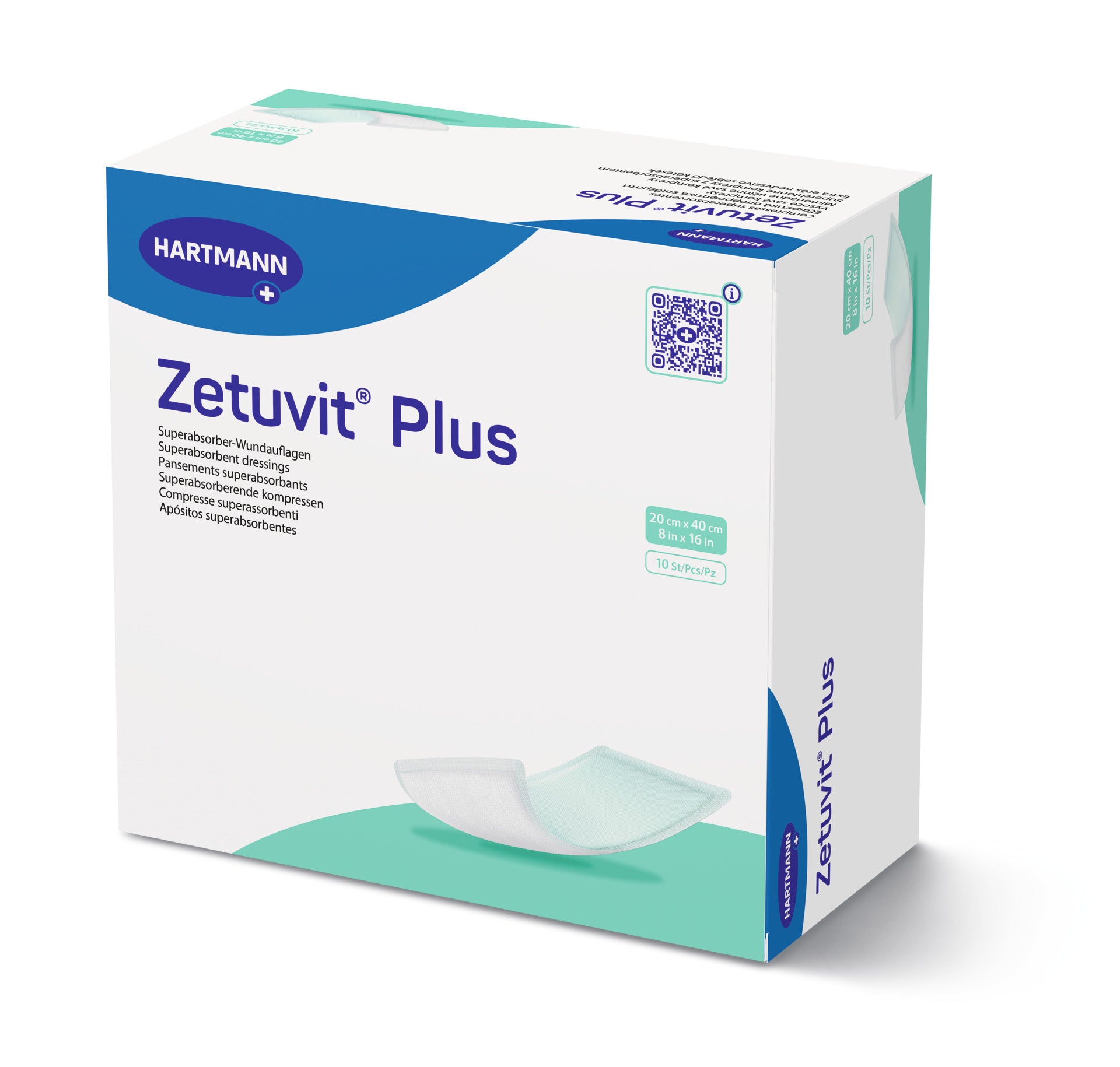 Zetuvit Plus Dressing 20cmx40cm - Assist Ability Australia