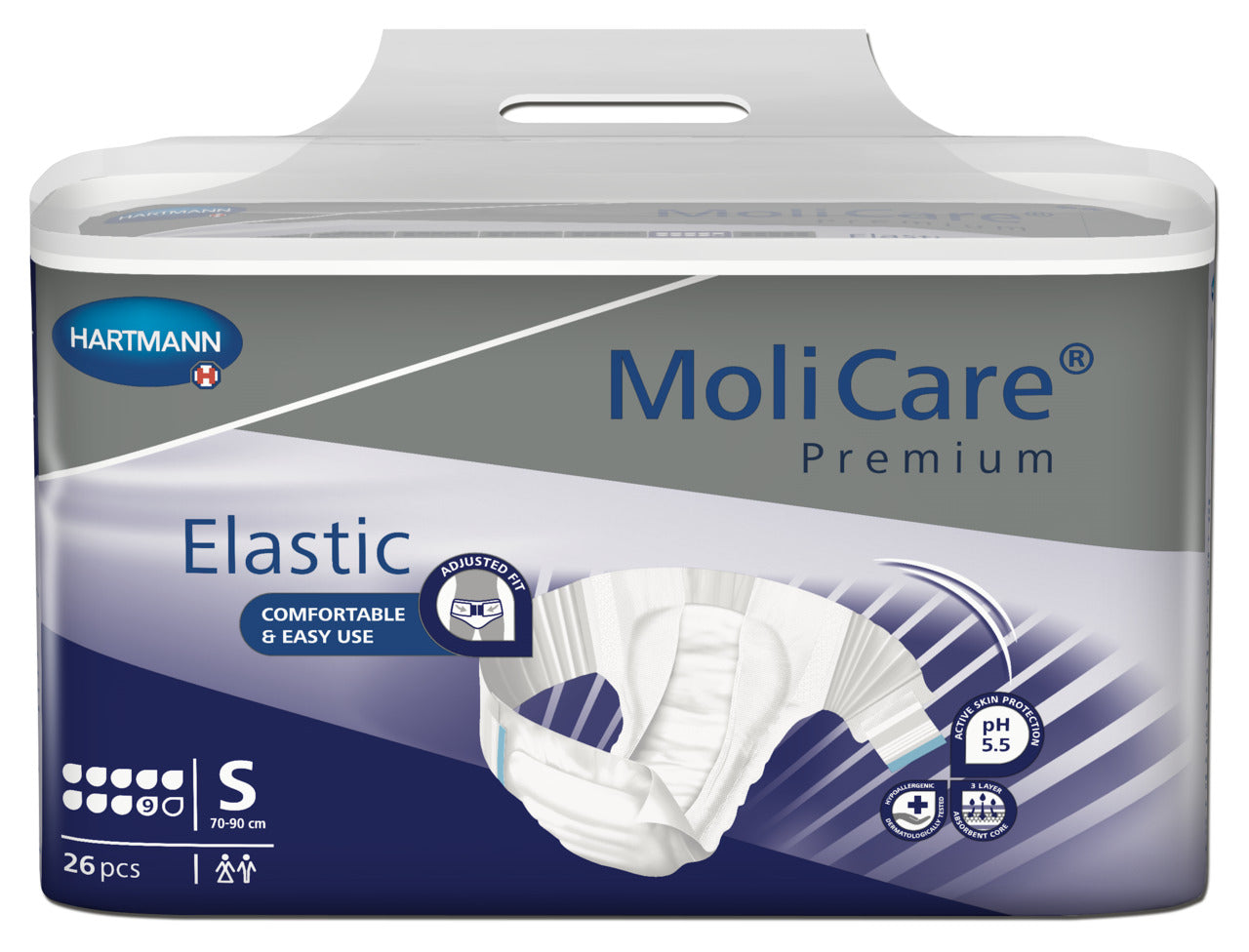 MoliCare Premium Elastic 9 Drops (Small) Unisex