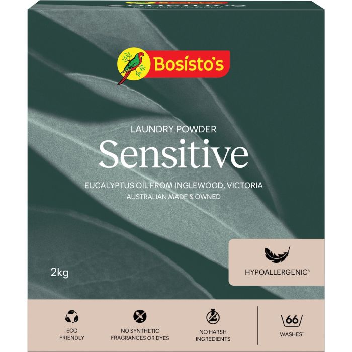 Bosistos Sensitive Laundry Powder 2 Kg