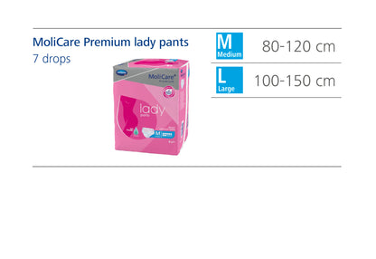 Molicare Premium Lady Pants 7 Drops (Medium)