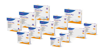 Zetuvit Plus Silicone Border 20 x 25cm (PS 14x19cm) - Assist Ability Australia
