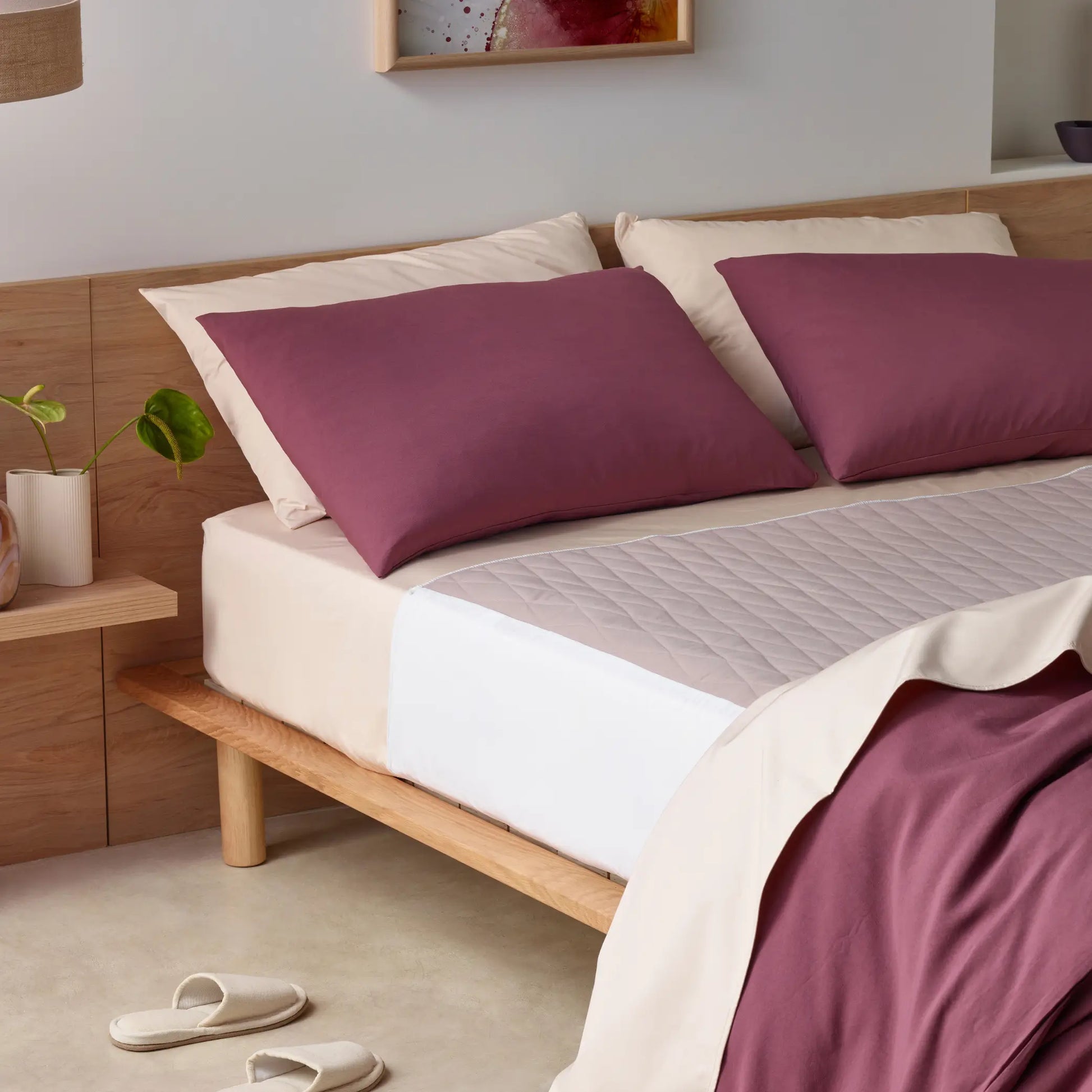 Quilt Cover Set Cacao - Assist Ability Australia