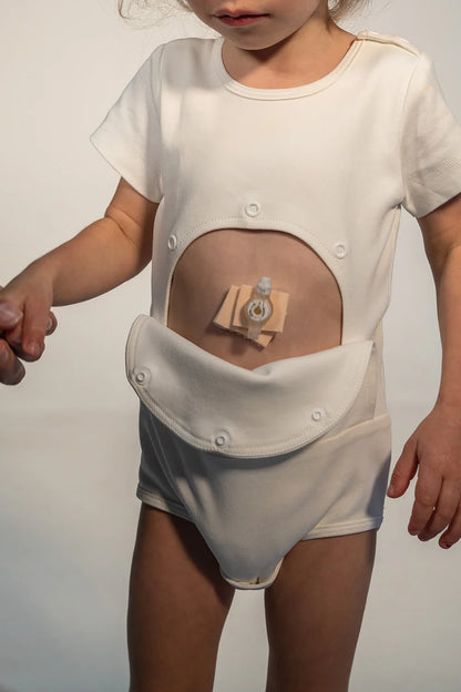 Adaptive Short Sleeve Bodysuit