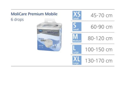 Molicare Premium Mobile 6 Drops (Large)