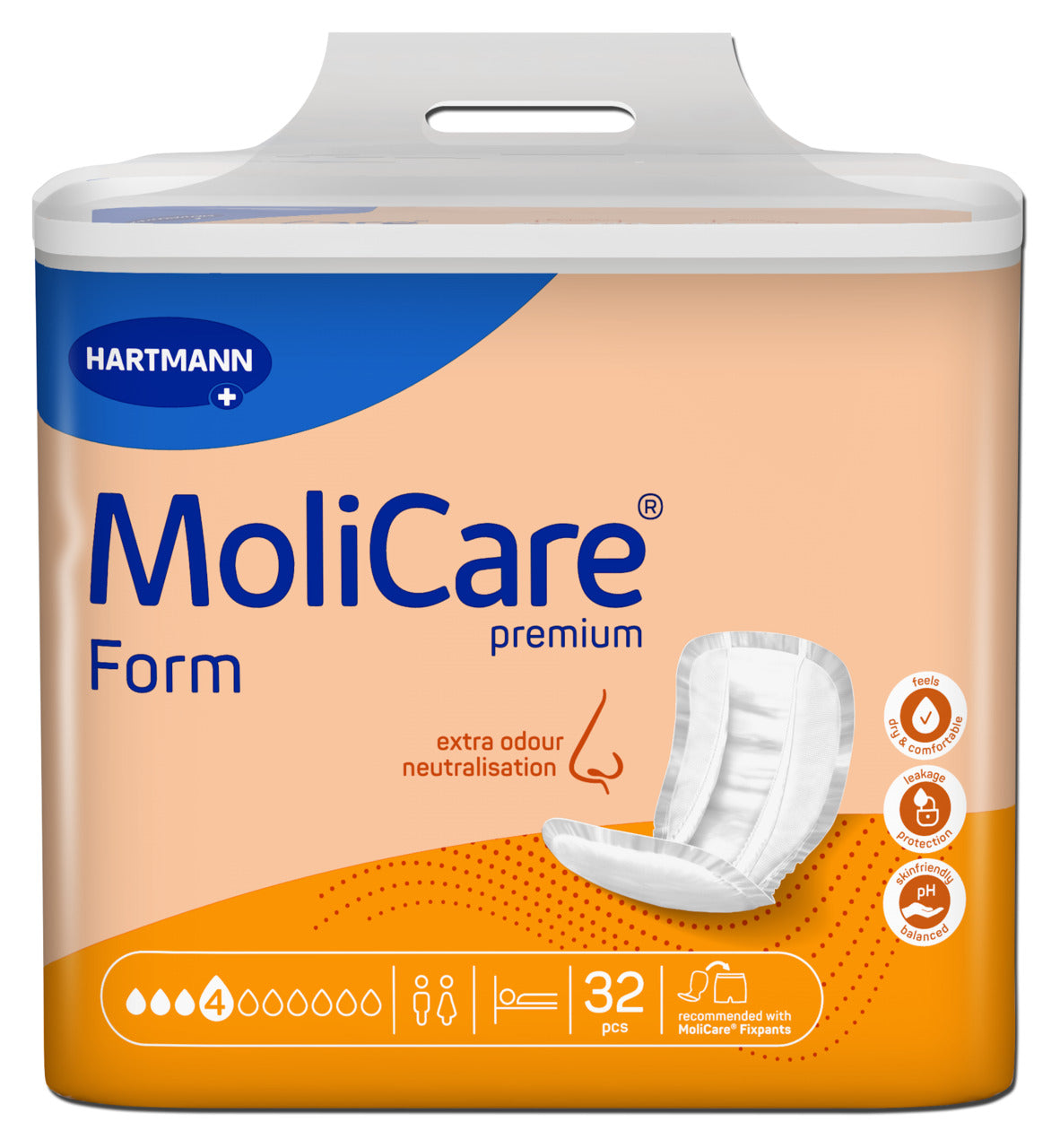 Molicare Premium Form 4 Drops Unisex 1493ml