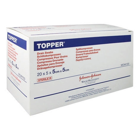 Topper Sterile Drain Sponge (5x5cm)