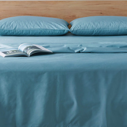 Waterproof Bamboo Fitted Sheet Blue - Assist Ability Australia