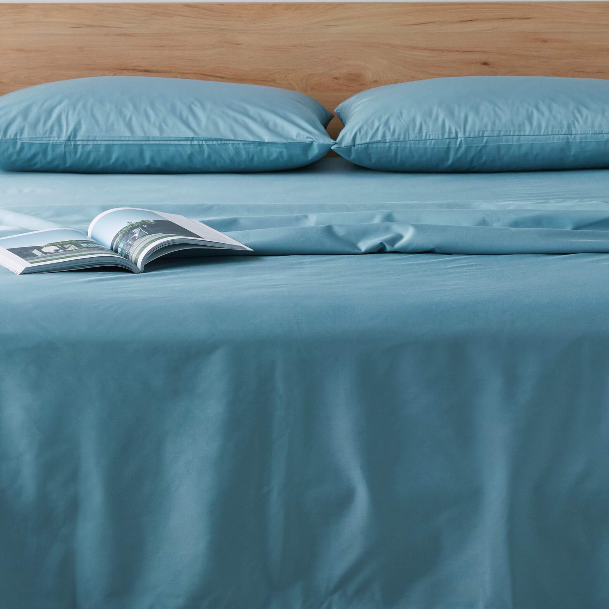Bamboo Waterproof Sheet Set Blue - Assist Ability Australia
