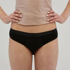 Ladies Bikini Brief Black 250ml - Assist Ability Australia