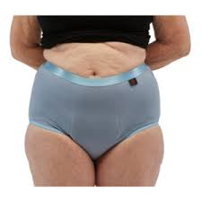 Ladies Full Brief Blue 250ml - Assist Ability Australia
