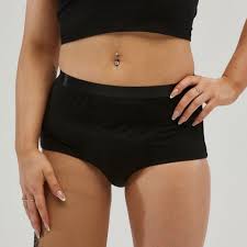 Ladies Full Brief Black 250ml - Assist Ability Australia
