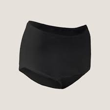 Ladies Full Brief Black 400ml - Assist Ability Australia