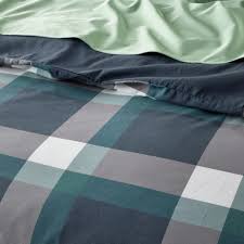 Forest Check Quilt Cover Set - Assist Ability Australia