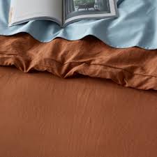 Quilt Cover Set Rust - Assist Ability Australia