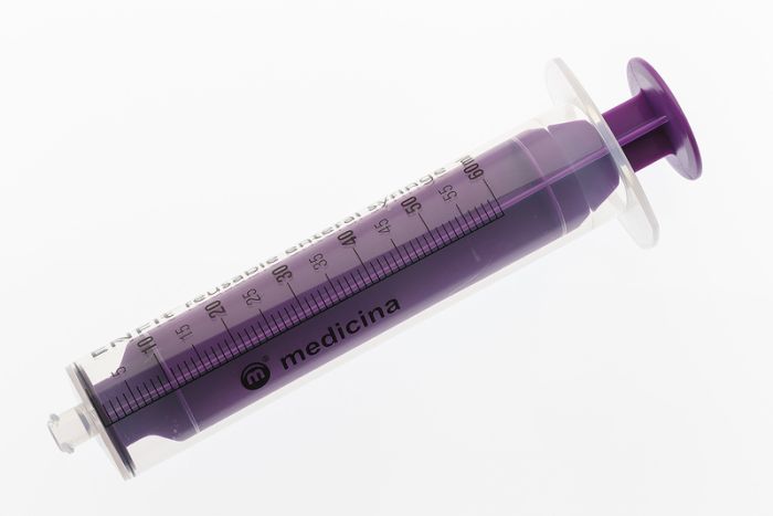 Medicina Syringe Enteral Enfit 60ml Purple - Assist Ability Australia