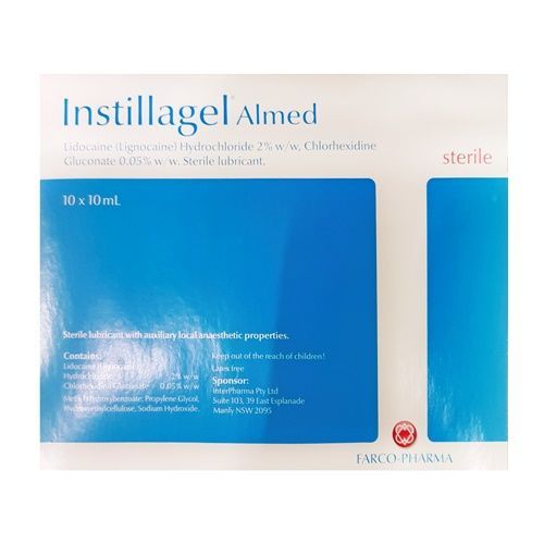 Lubricant Catheter Instillagel Almed 10ml