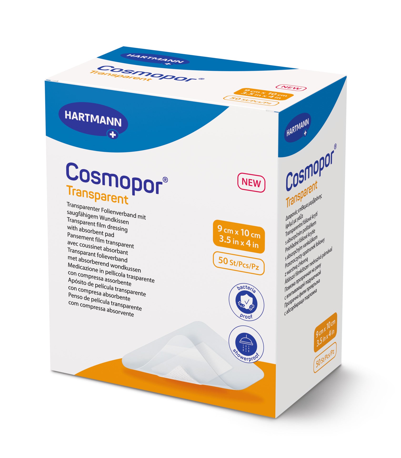 Cosmopor Transaparent 9x10cm - Assist Ability Australia