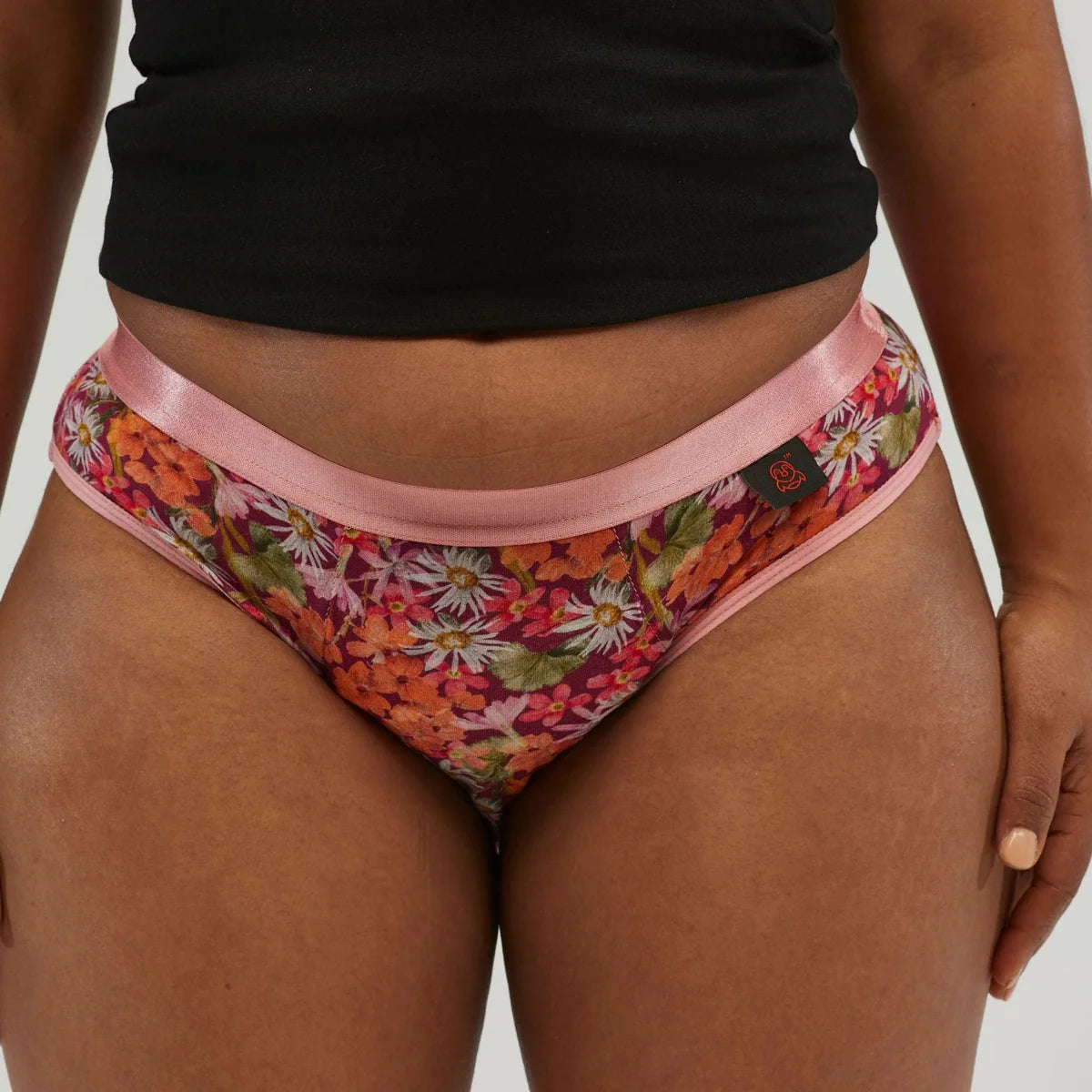 Ladies Bikini Brief Floral 250ml - Assist Ability Australia