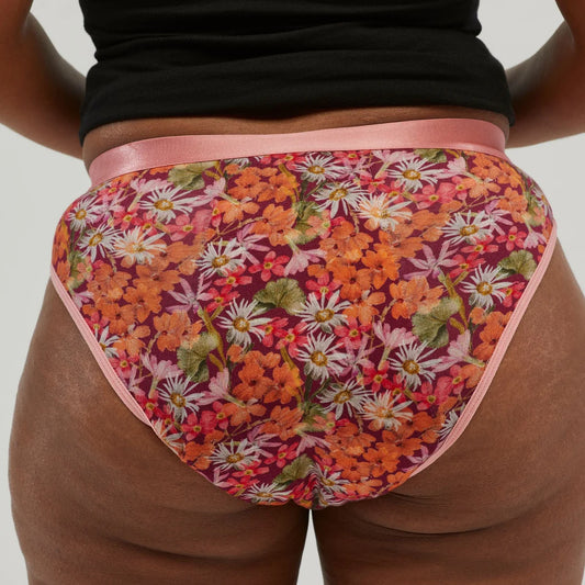 Ladies Bikini Brief Floral 250ml - Assist Ability Australia